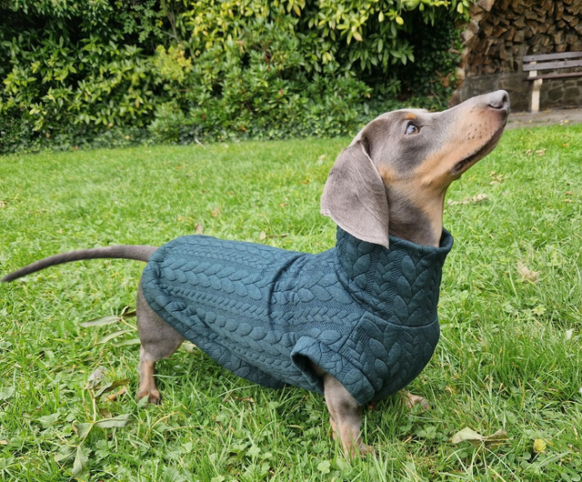 Cable knit jumper