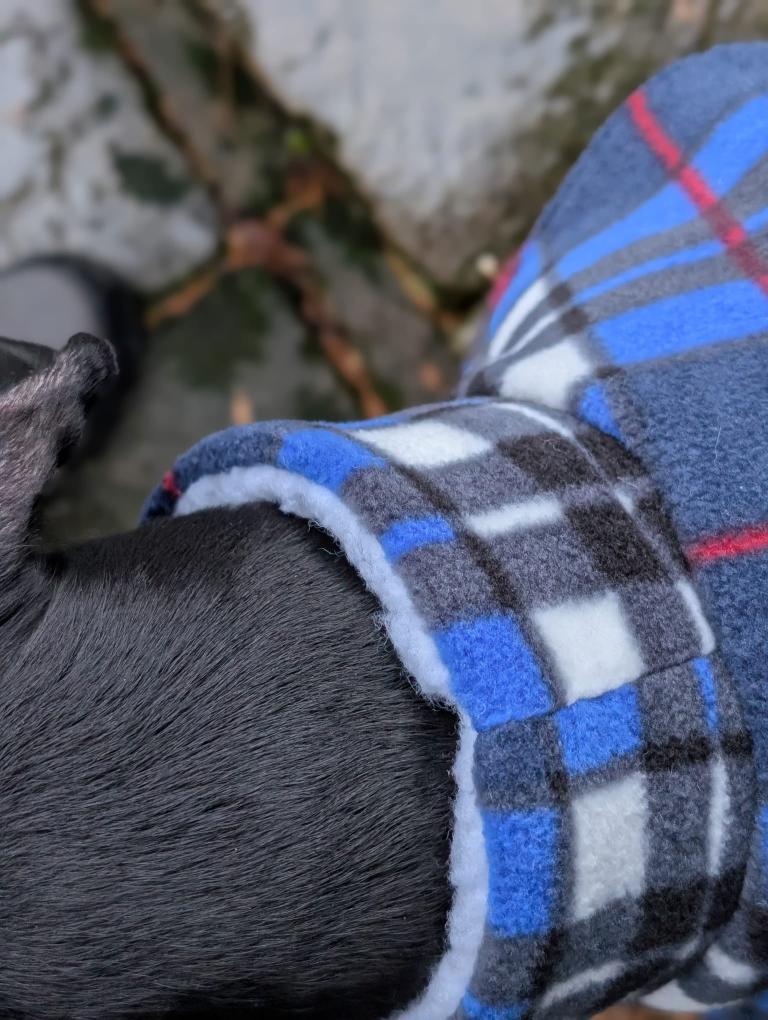 Waterproof tartan coat