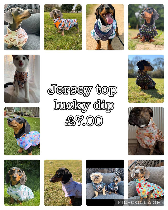 Lucky dip jersey top