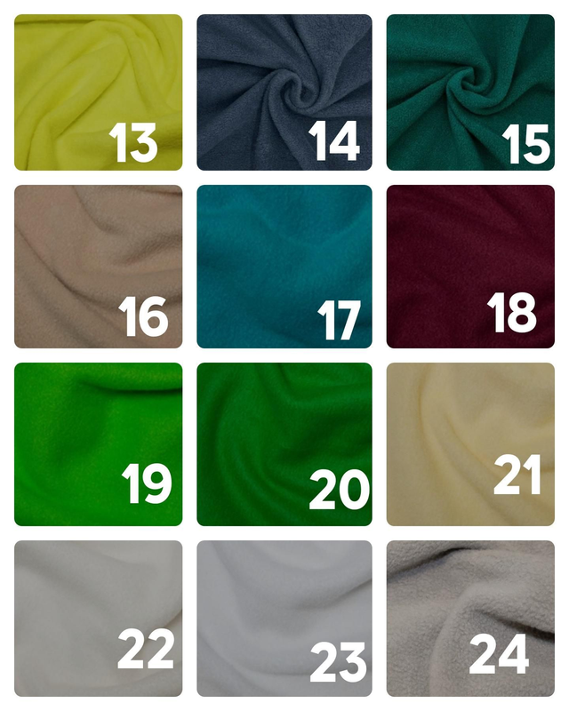 Plain colors fleece snood