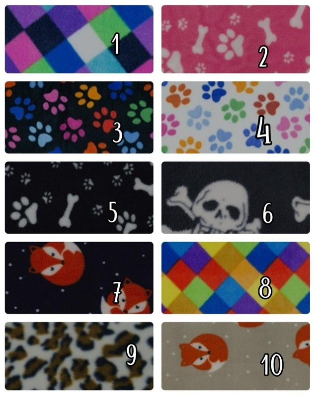 Patterned fleece jumper