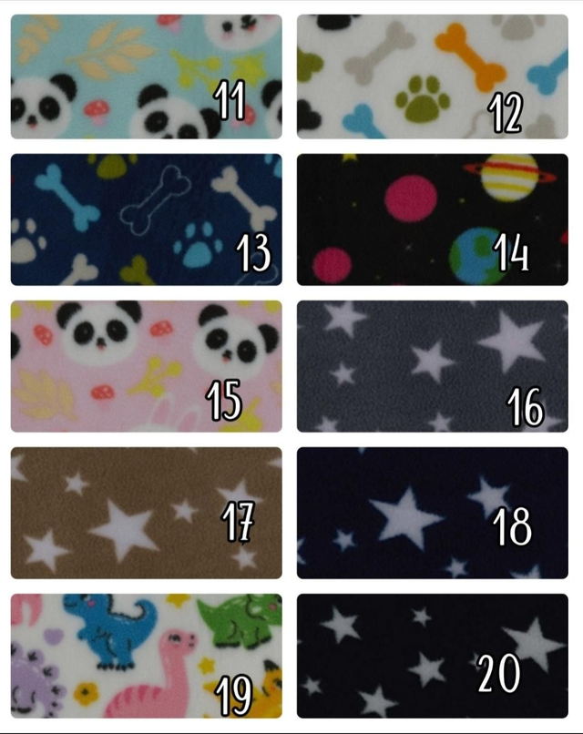 Pattern fleece jumper