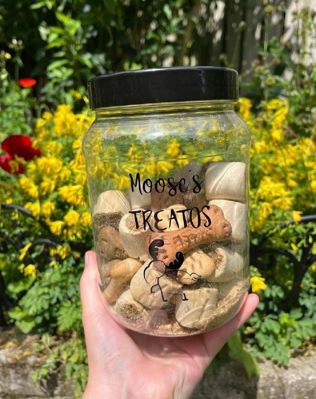 Personalised treato jar
