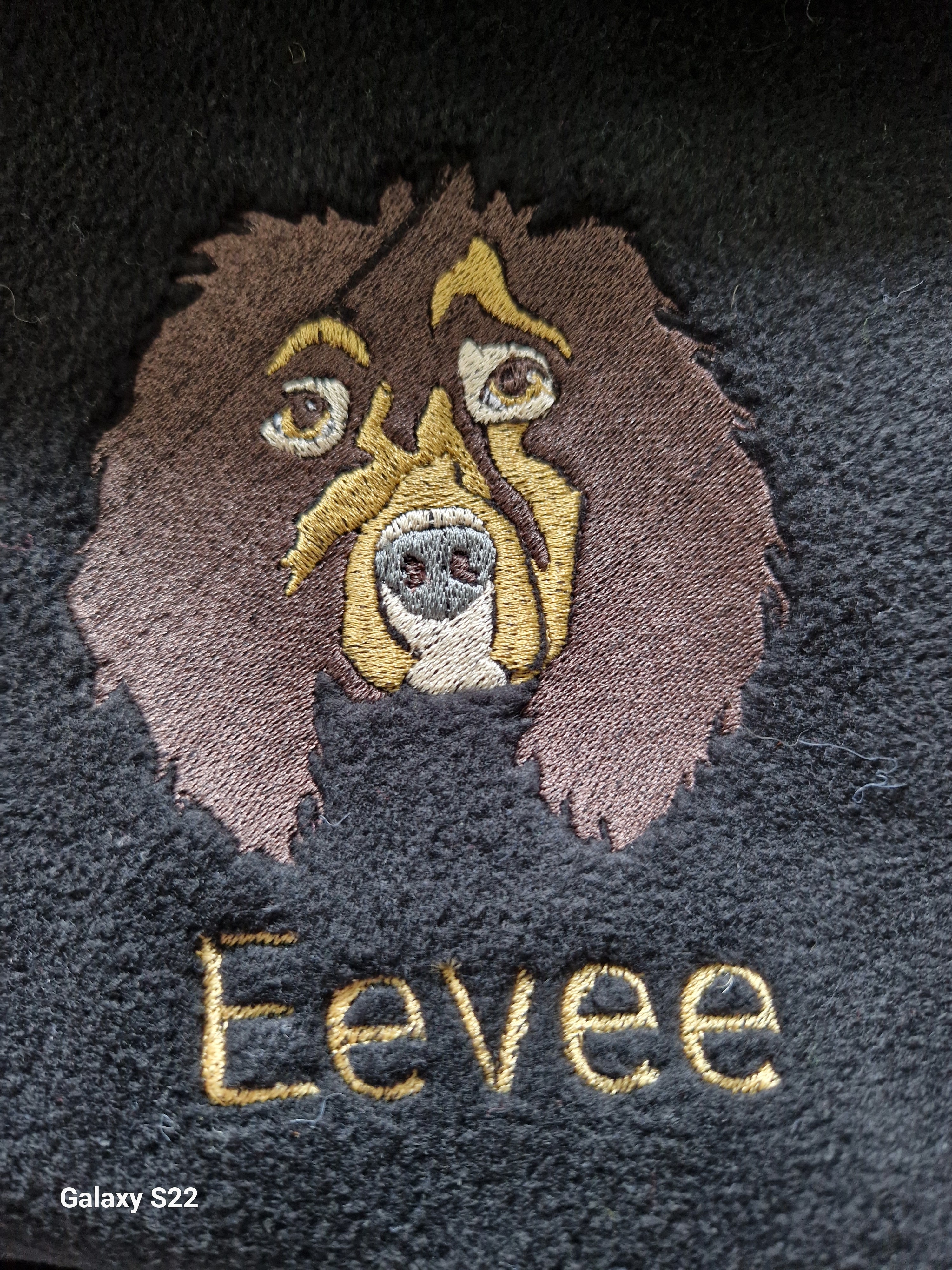 Personalised fleece jumper vest