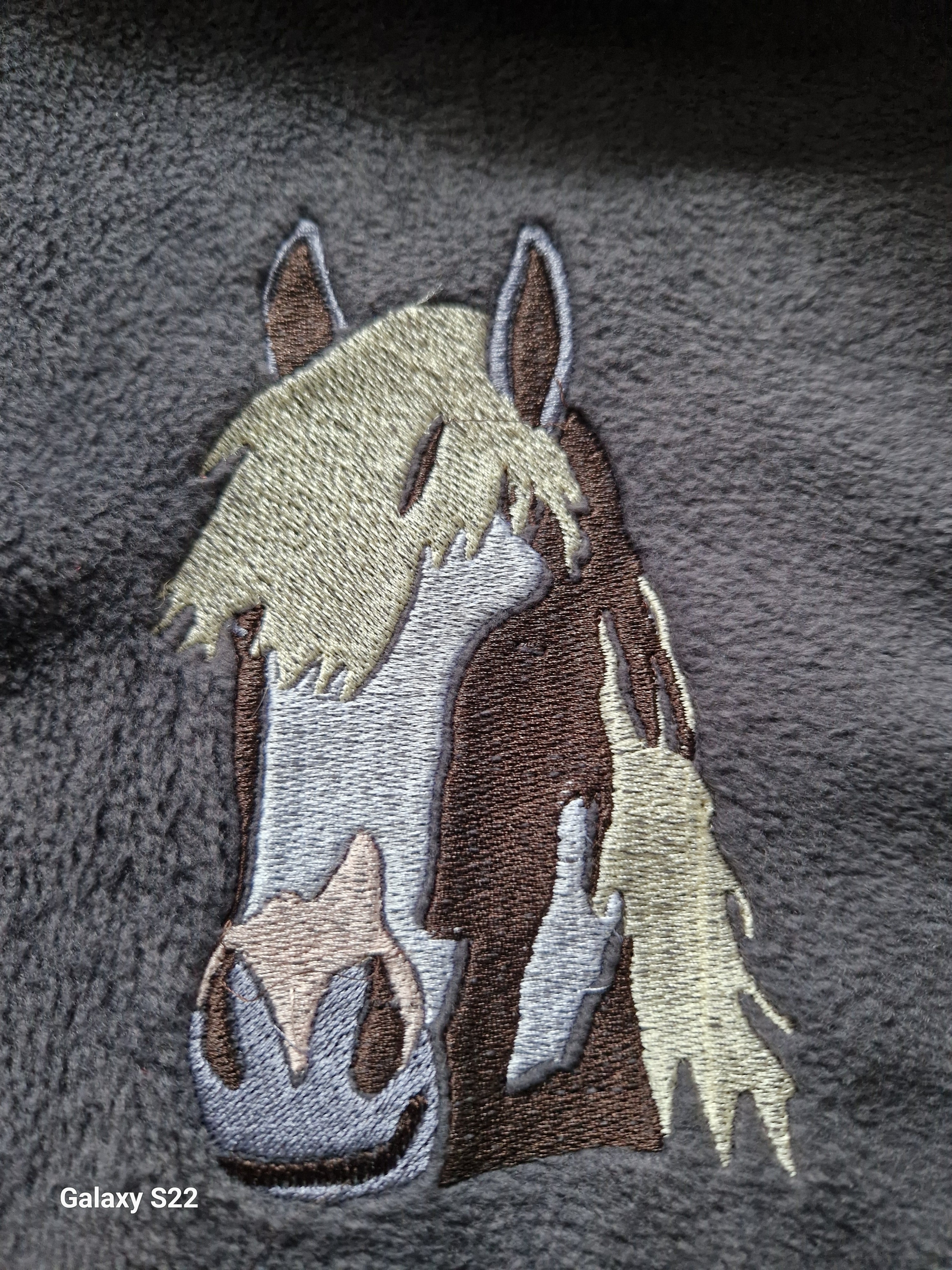 Personalised fleece jumper vest