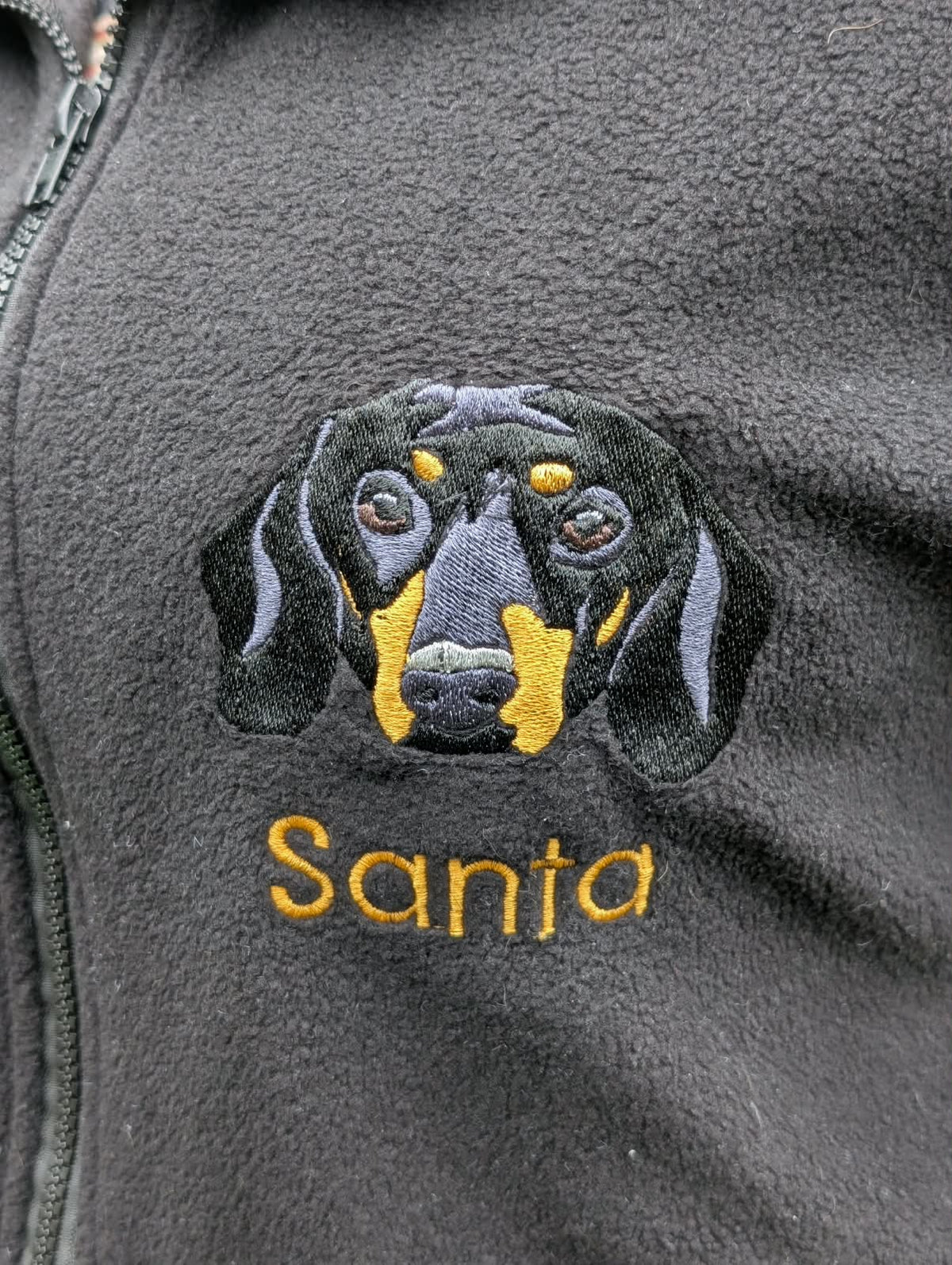 Personalised Quarter-Zip Fleece Jumper