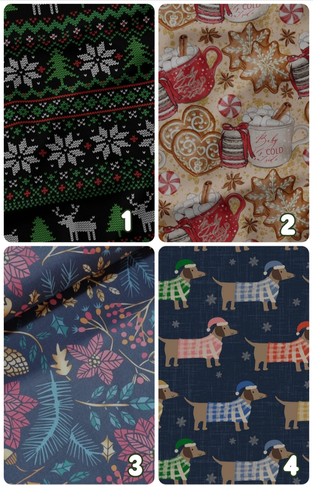 Sherpa lined Christmas snuggle sack