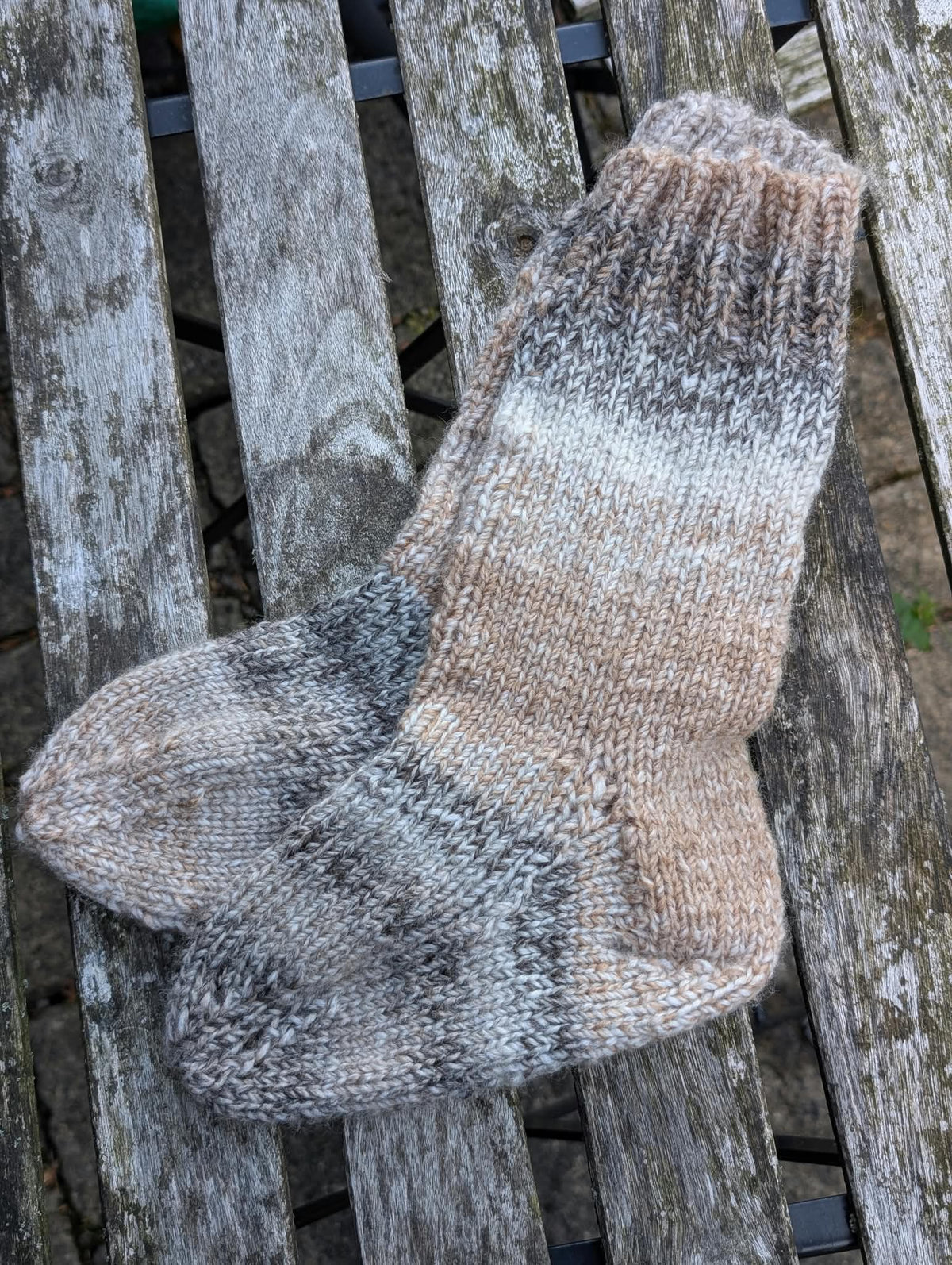 Knitted socks