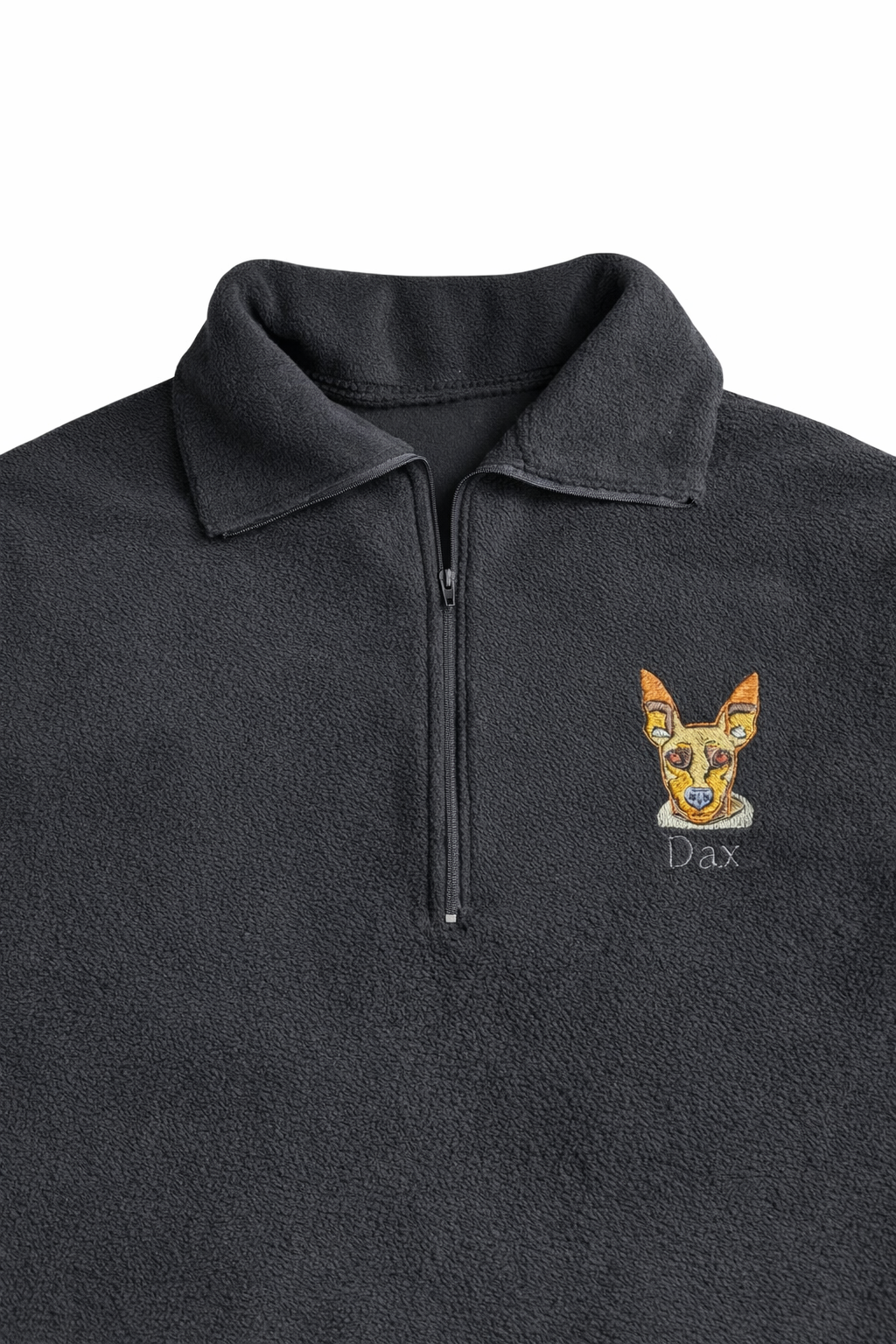 Personalised fleece jumper