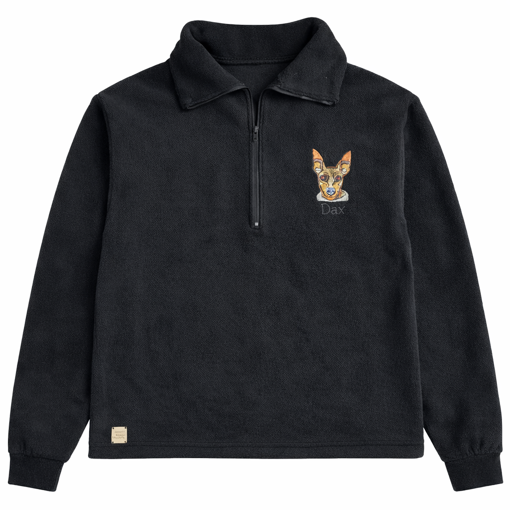 Personalised fleece jumper