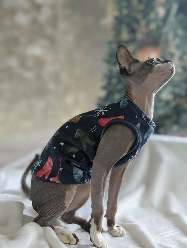 Cat winter jumper