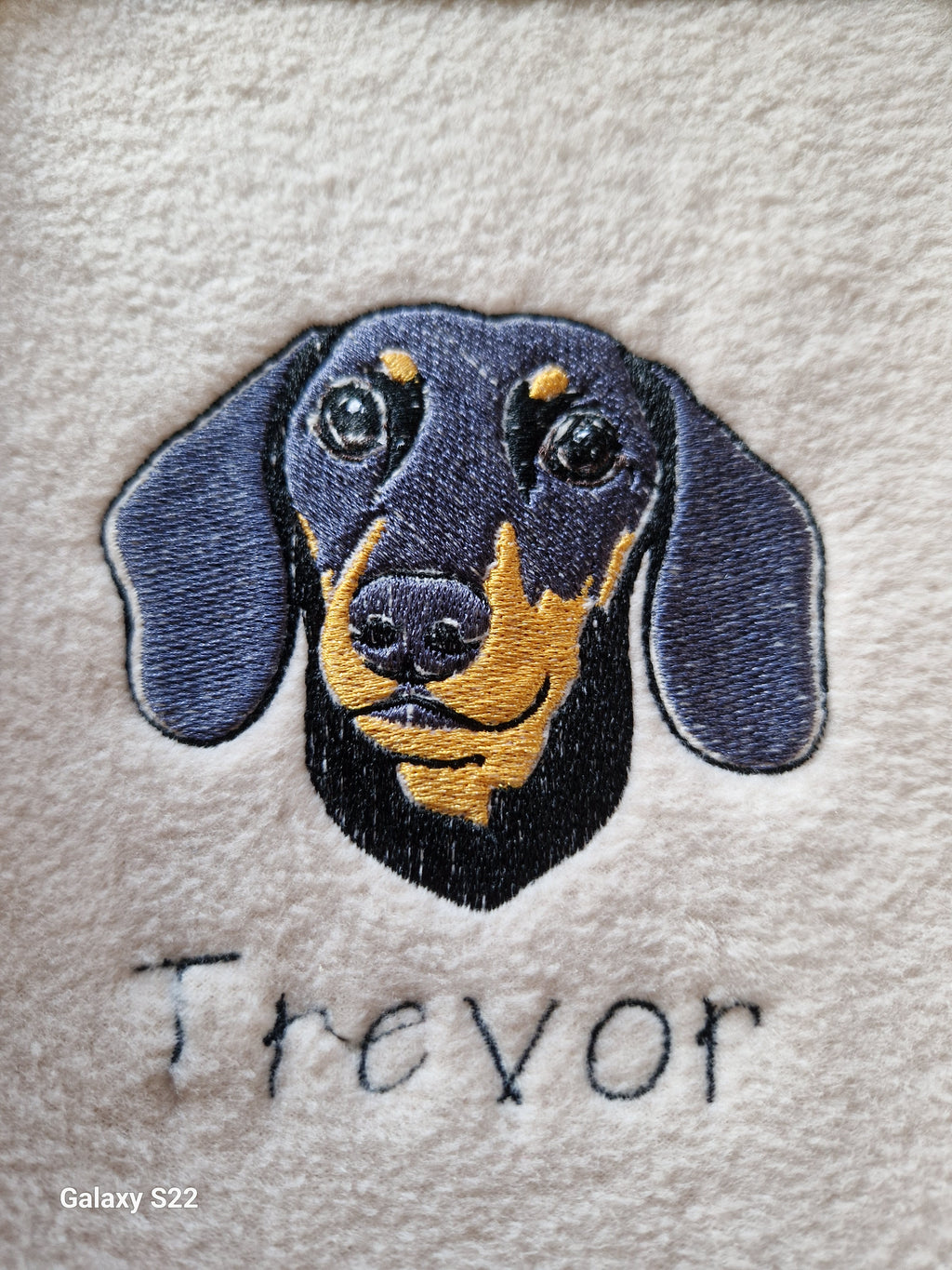 Personalised fleece jumper