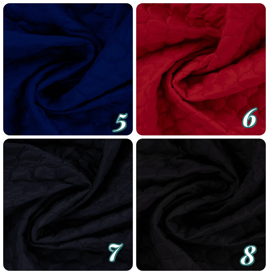 Sherpa lined quilted coat
