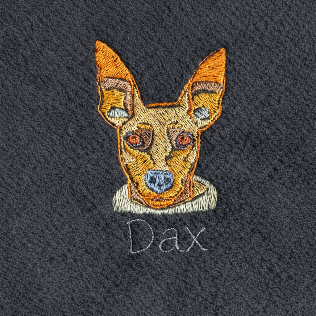 Personalised fleece jumper