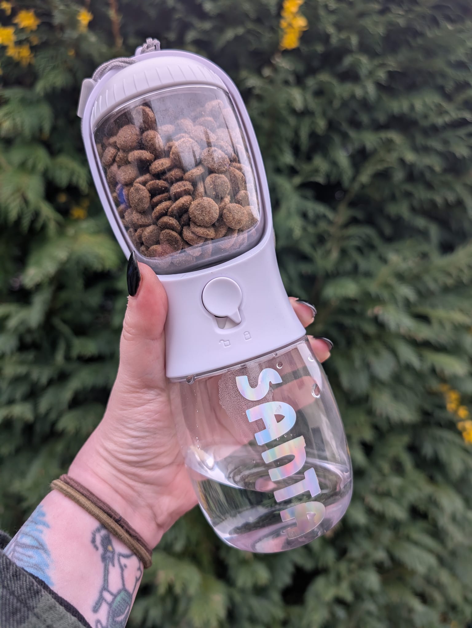 Personalised water bottle
