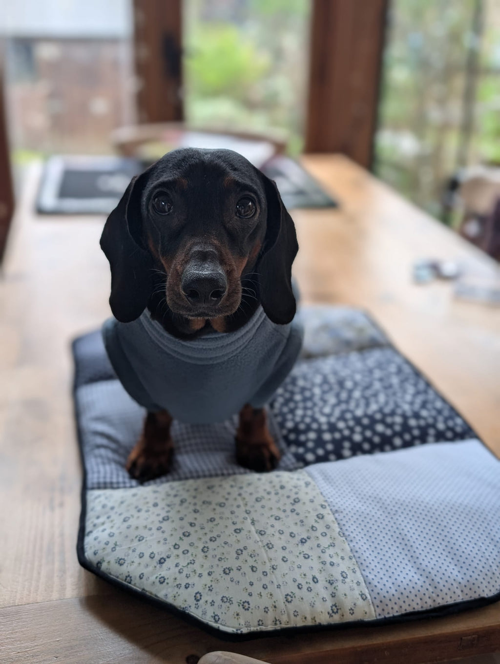 Handmade Patchwork Dog Mat