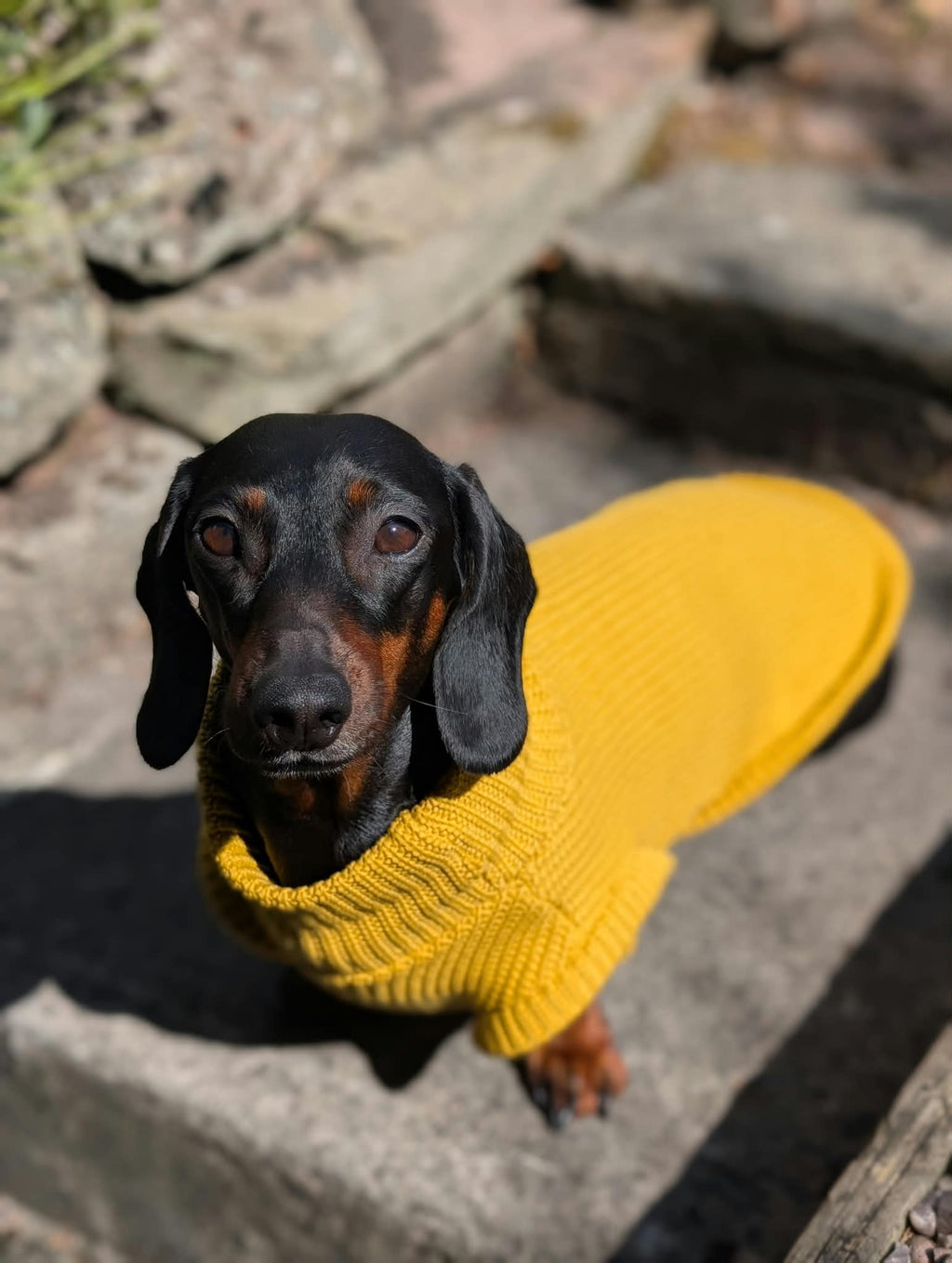 Chunky knit jumper