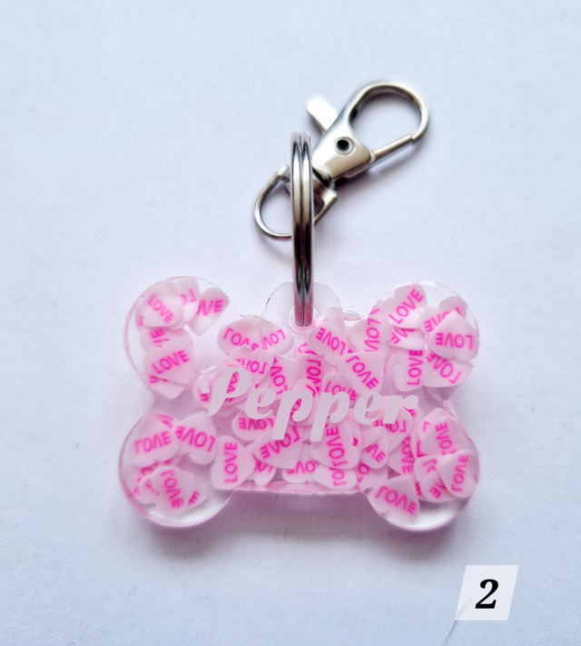 Resin tags