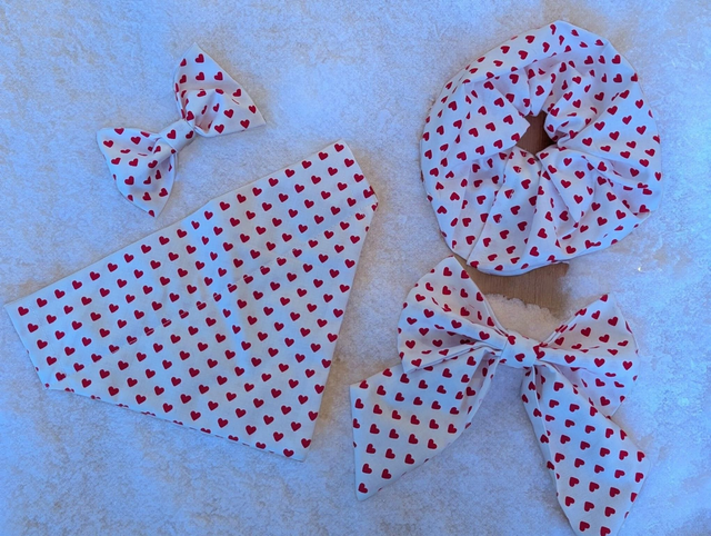 Valentine's Day cotton accessories